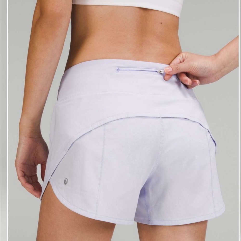 lululemon athletica Lavender Athletic Shorts